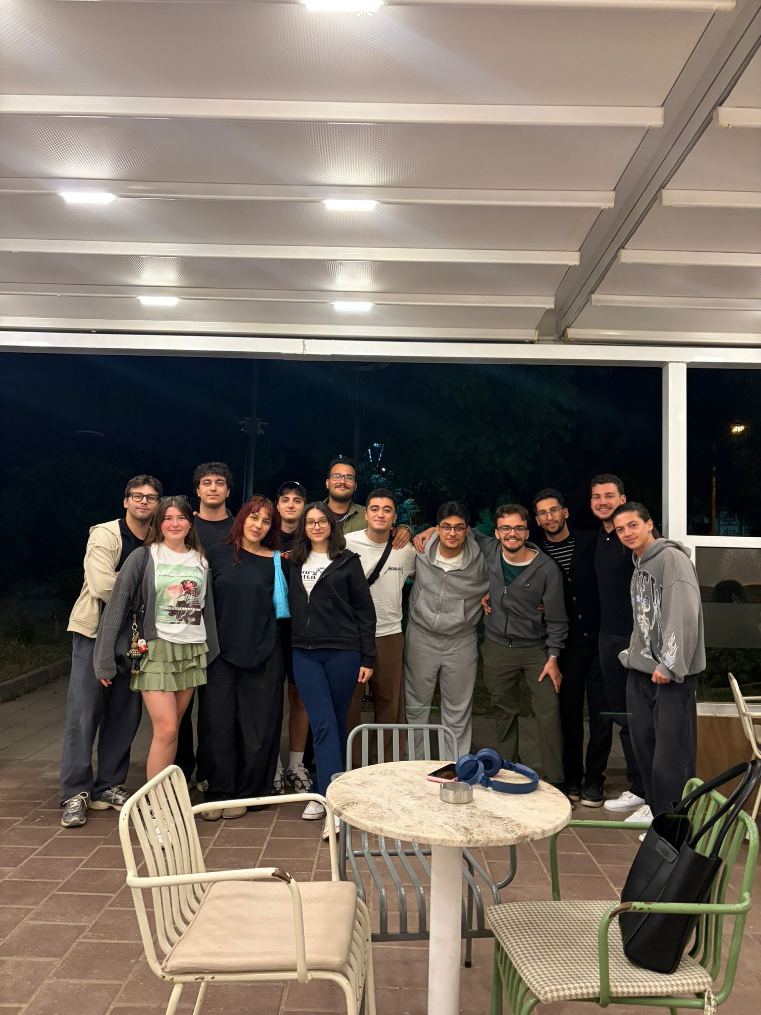 MSKU RACING takım gecesi grup fotoğrafı